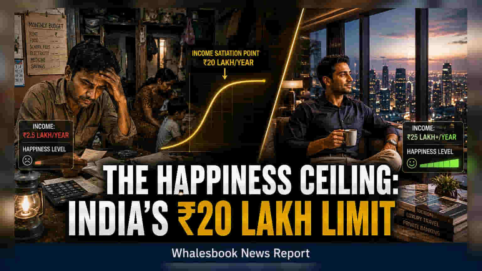 India's Income-Happiness Threshold: What ₹20 Lakh Means for Consumption