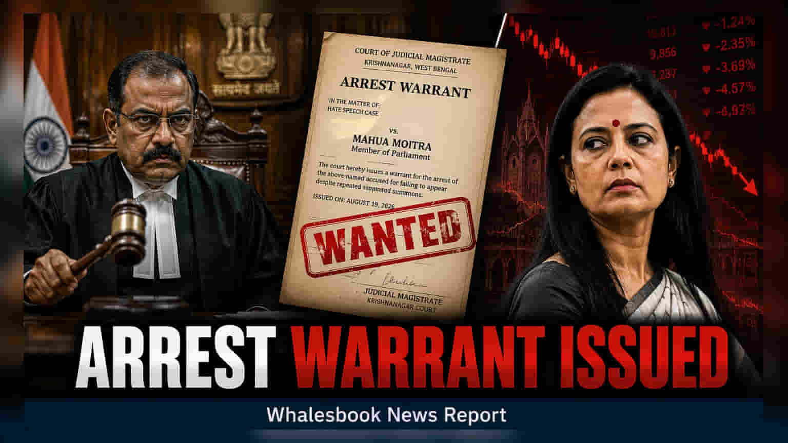 Krishnanagar Court Issues Arrest Warrant For MP Mahua Moitra