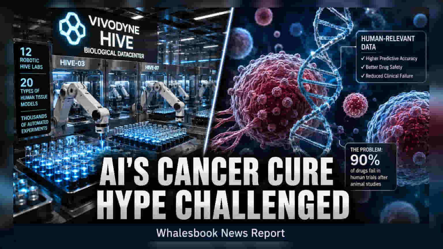 Vivodyne चा AI ड्रग डिस्कव्हरीमध्ये नवा प्रयोग: मानवी टिश्यूजवर आधारित डेटा सेंटर सुरू
