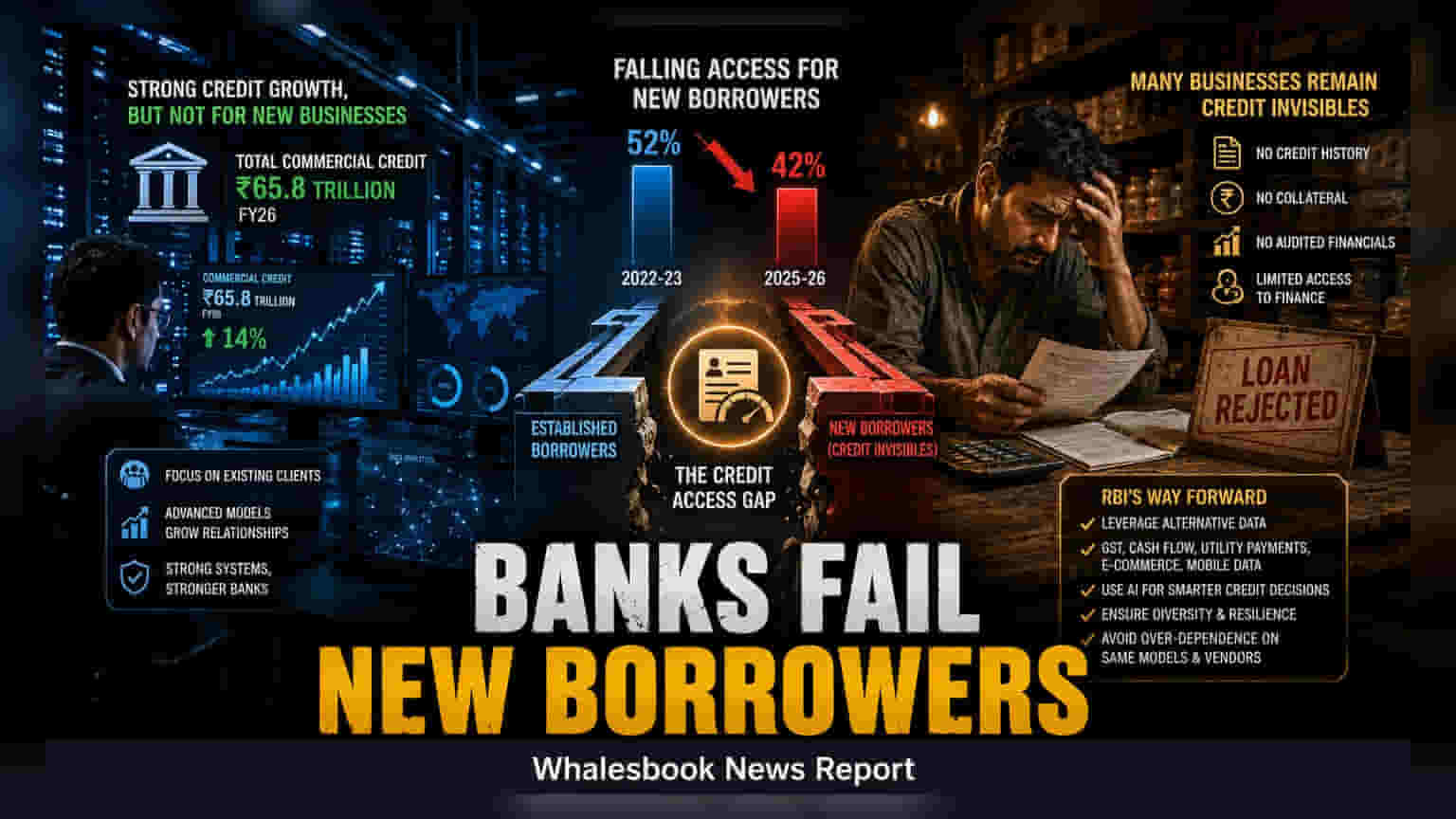 RBI Flags Tech Gap As New Business Credit Growth Stalls