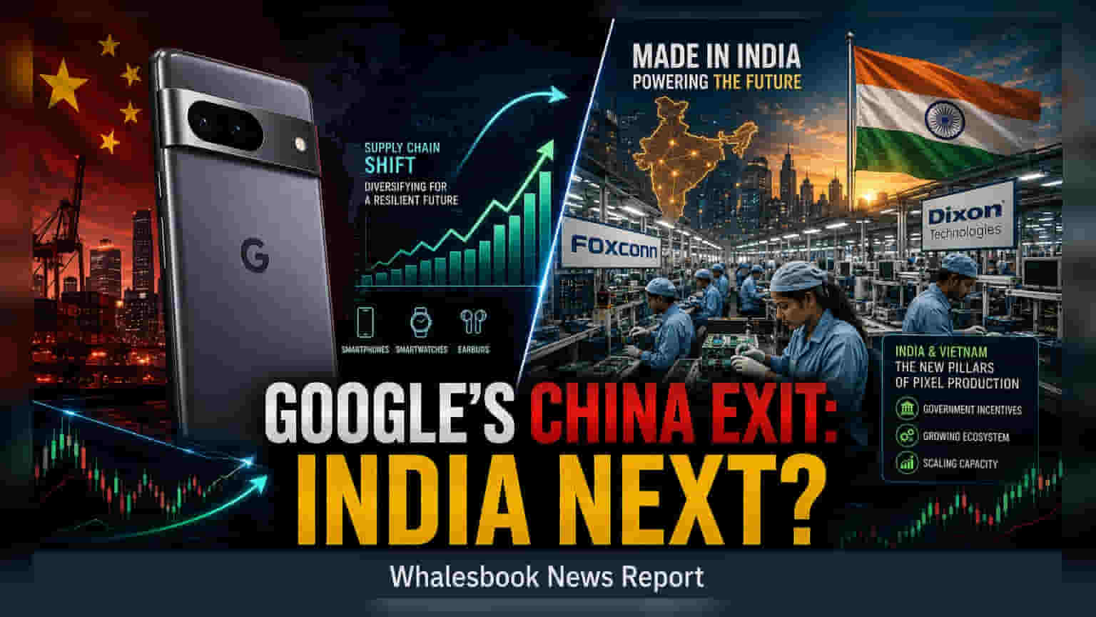 Google To Shift Pixel Manufacturing Out Of China By 2027