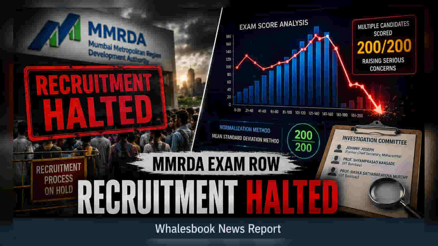 MMRDA Pauses Recruitment Drive Following Exam Score Probe