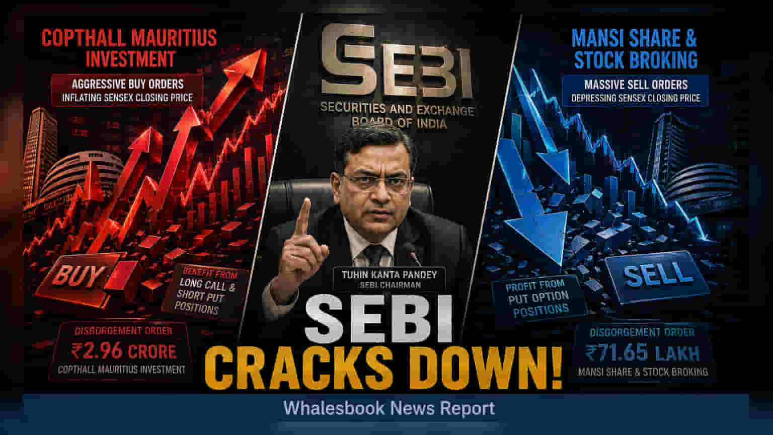 SEBI का एक्शन: Copthall और Mansi Share पर लगा बैन, CAS में हेरफेर का आरोप