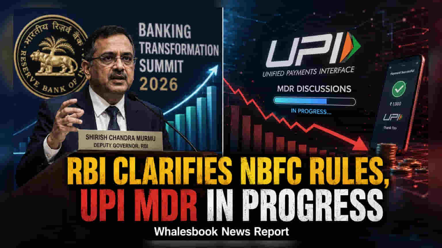 RBI का बड़ा बयान: NBFC क्रेडिट नियमों पर बड़ी राहत, UPI MDR पर अभी भी सस्पेंस
