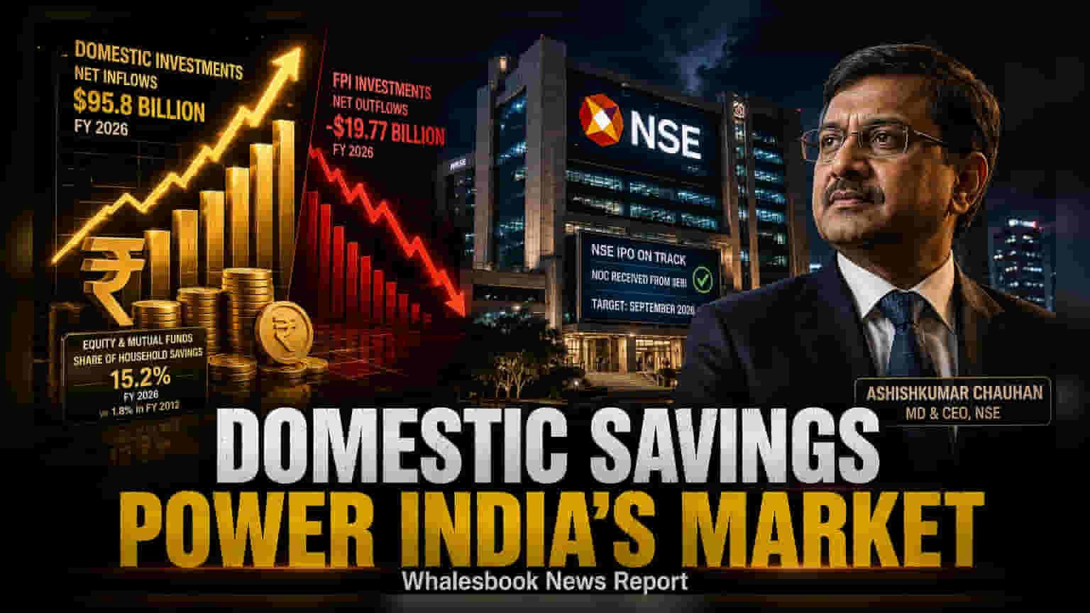 NSE IPO: செபி ஒப்புதல் அளித்தது! உள்நாட்டு முதலீட்டின் தாக்கம் குறித்து CEO பேச்சு
