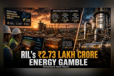 Reliance Industries Proposes ₹2.73 Lakh Crore Coal Gasification Project in Andhra