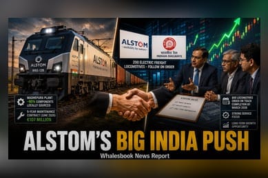 Alstom Seeks 200 More Locomotives Order from Indian Railways