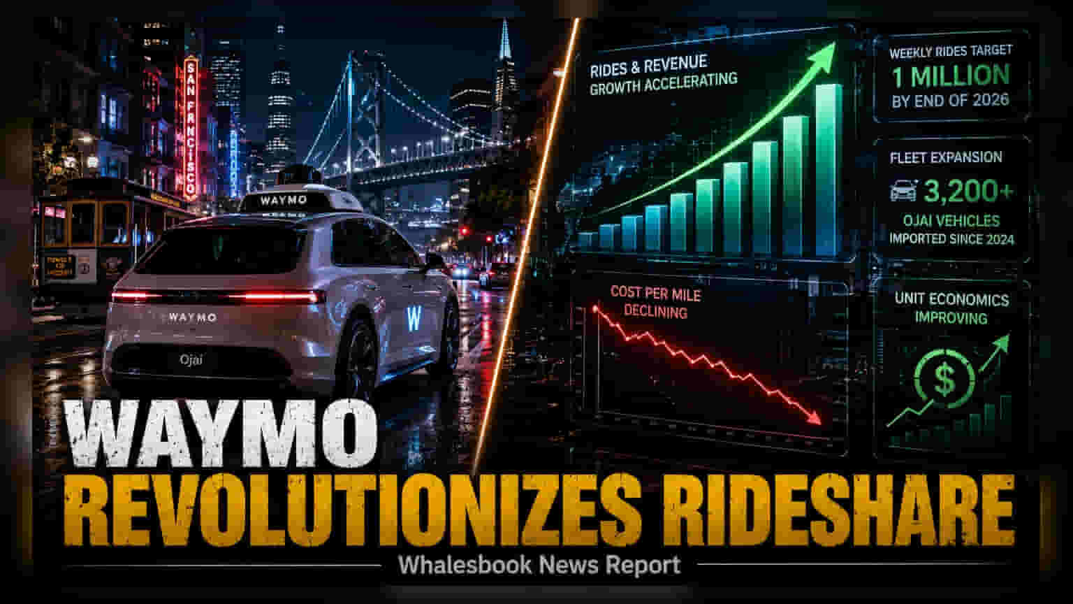 Waymo Ojai Robotaxis: இனி அனைவரும் பயன்படுத்தலாம்! அமெரிக்க நகரங்களில் சேவை விரிவாக்கம்