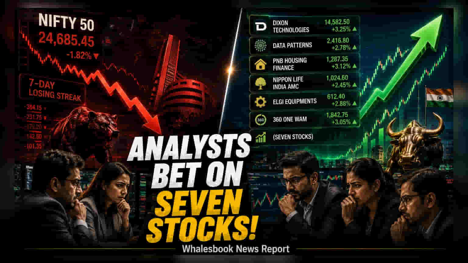 Nifty Extends Losing Streak: Analysts Highlight 6 Stocks to Watch