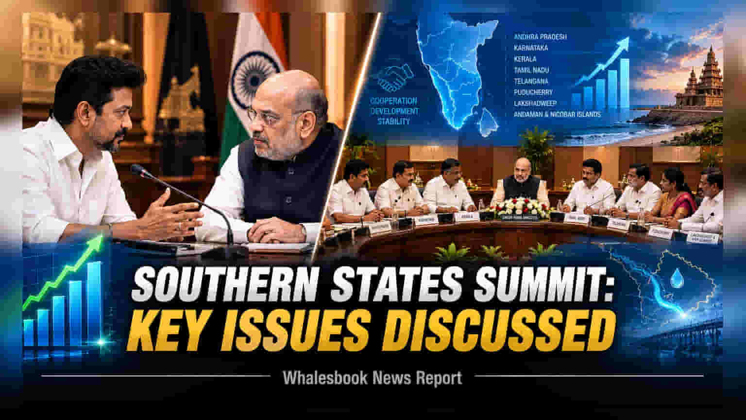 Tamil Nadu CM C. Joseph Vijay Meets Amit Shah Ahead of Southern Zonal Council Meeting