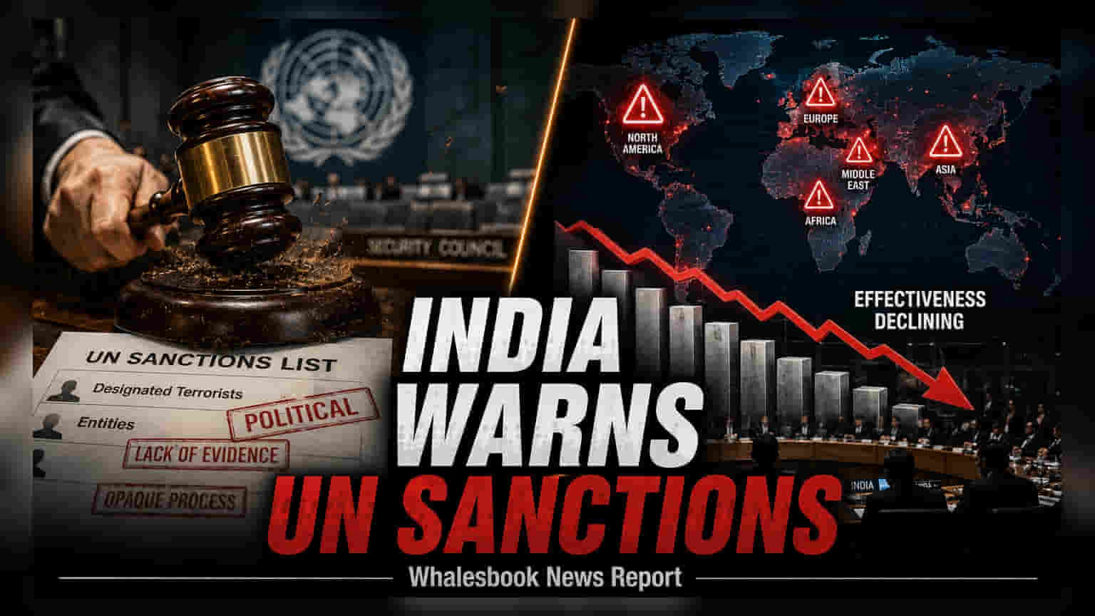 India Urges UN Security Council to End 'Narrow Politics' on Sanctions