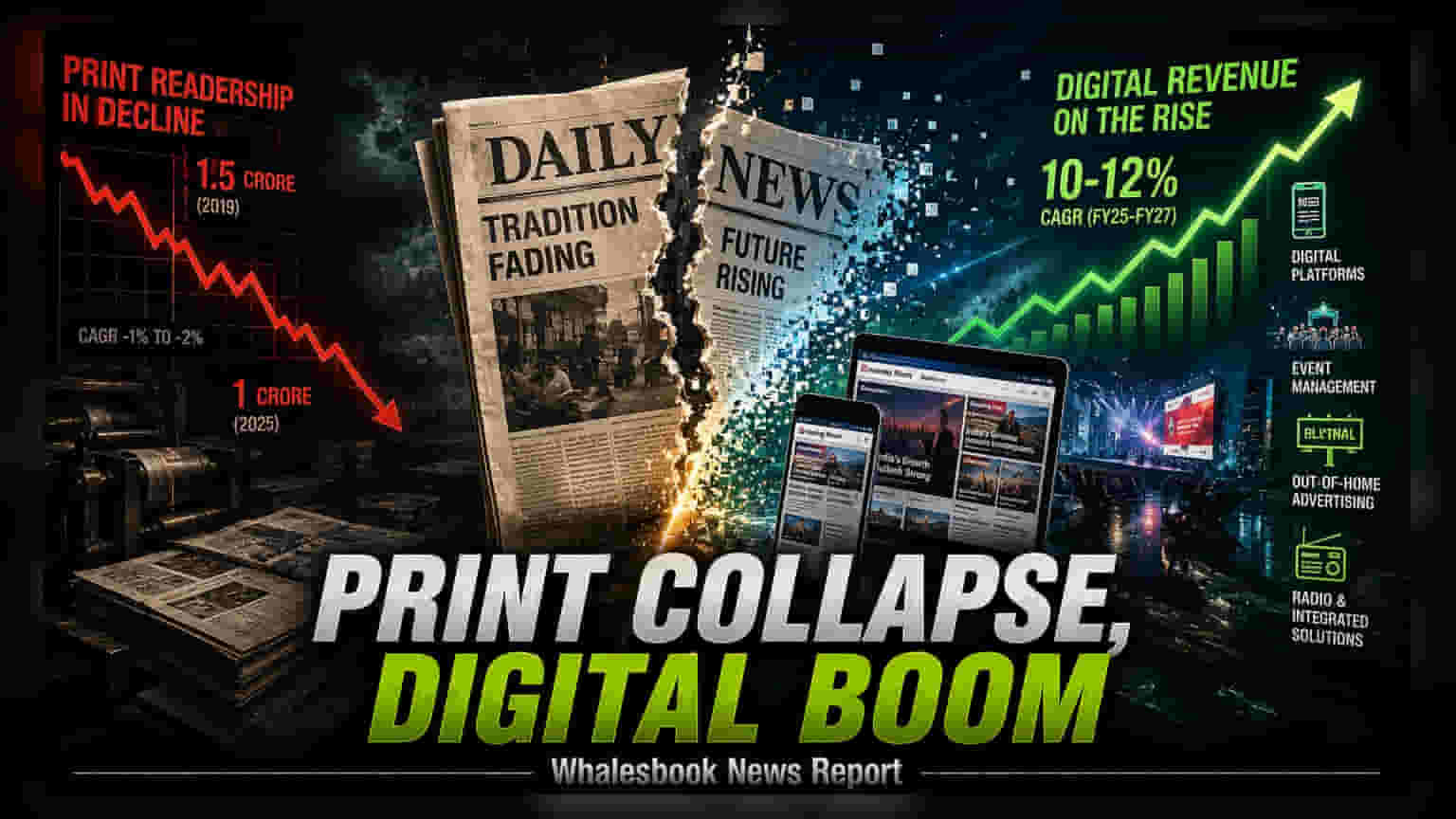 Indian Newspaper Industry Shifts Focus to Digital as Print Stagnates