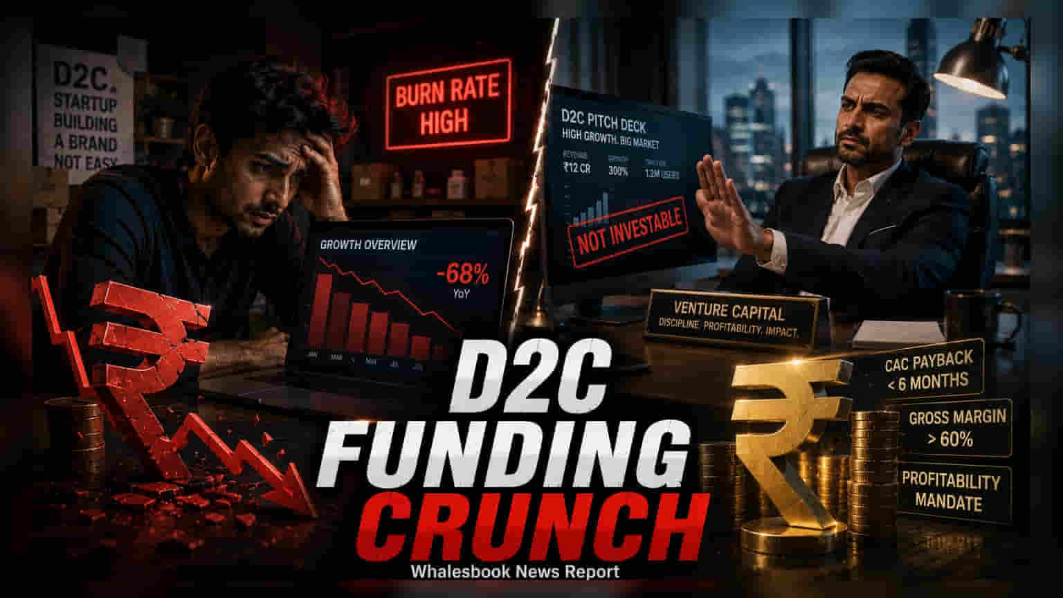 Indian D2C Startup Funding Gets Tougher as Investors Raise Revenue Bar