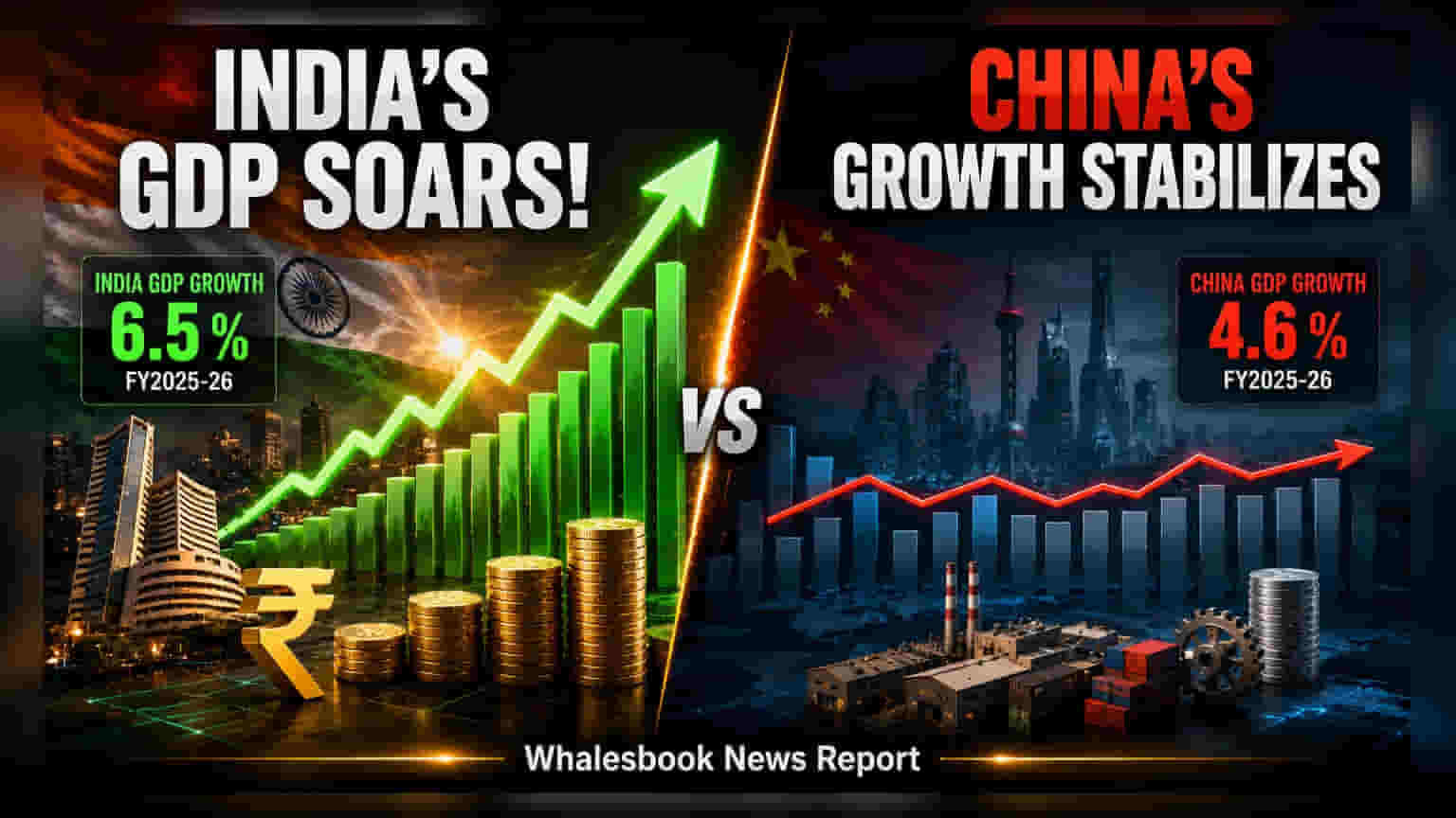 India's Growth Outpaces China: Why The Economic Gap Persists