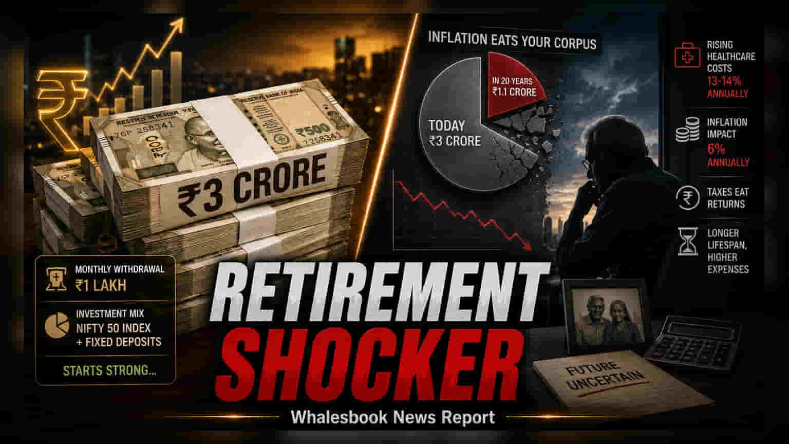 Is ₹3 Crore Enough For Retirement? The Reality Behind The Viral Debate