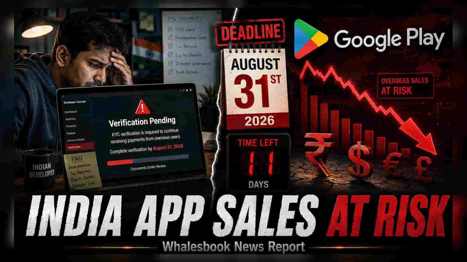 Google Play की नई गाइडलाइंस: भारतीय डेवलपर्स के लिए 31 अगस्त तक KYC जरूरी, वरना बंद हो जाएगा पेमेंट!