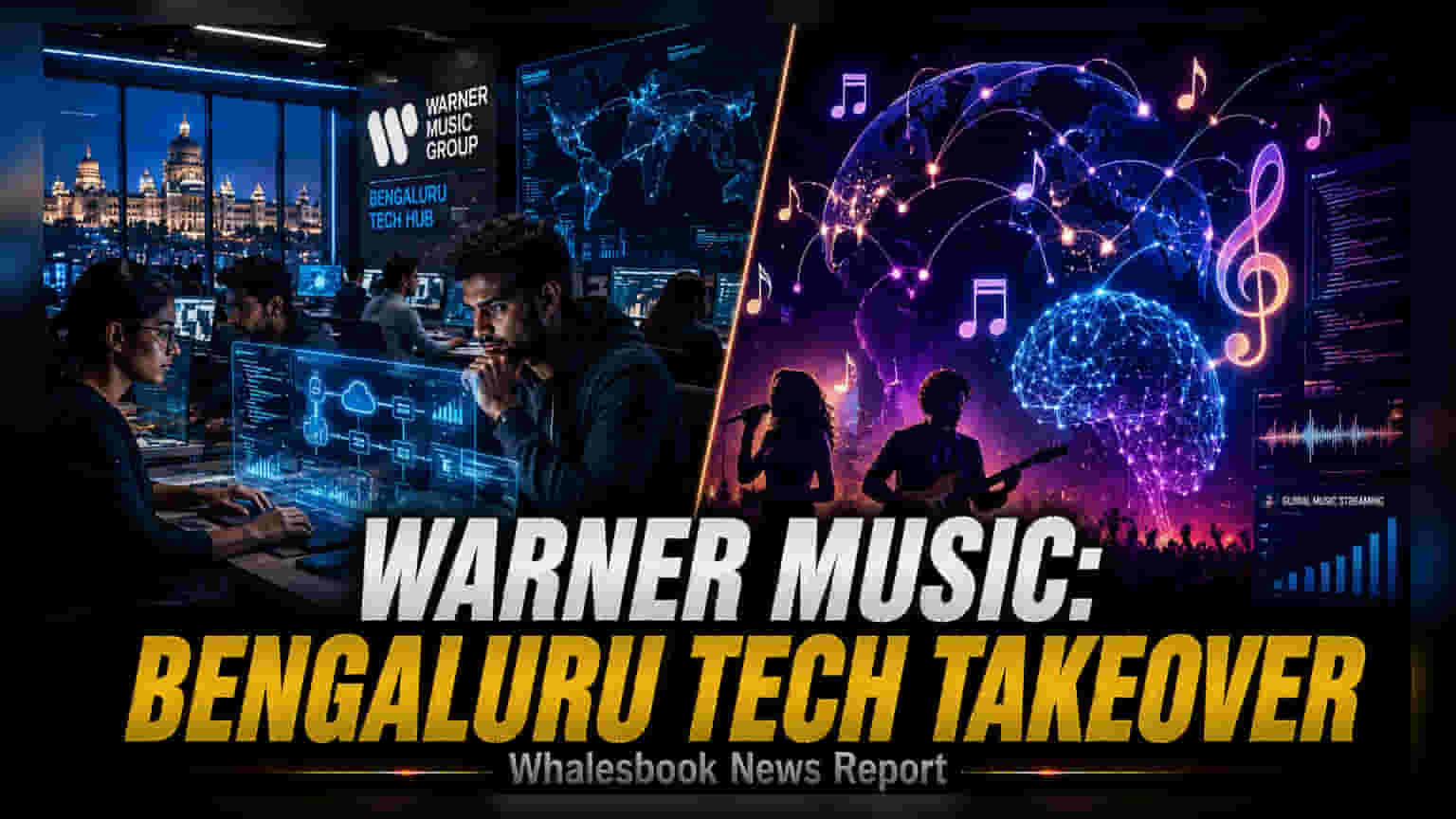 Warner Music Group का बेंगलुरु में नया टेक हब: AI ऑपरेशंस को मिलेगी रफ्तार