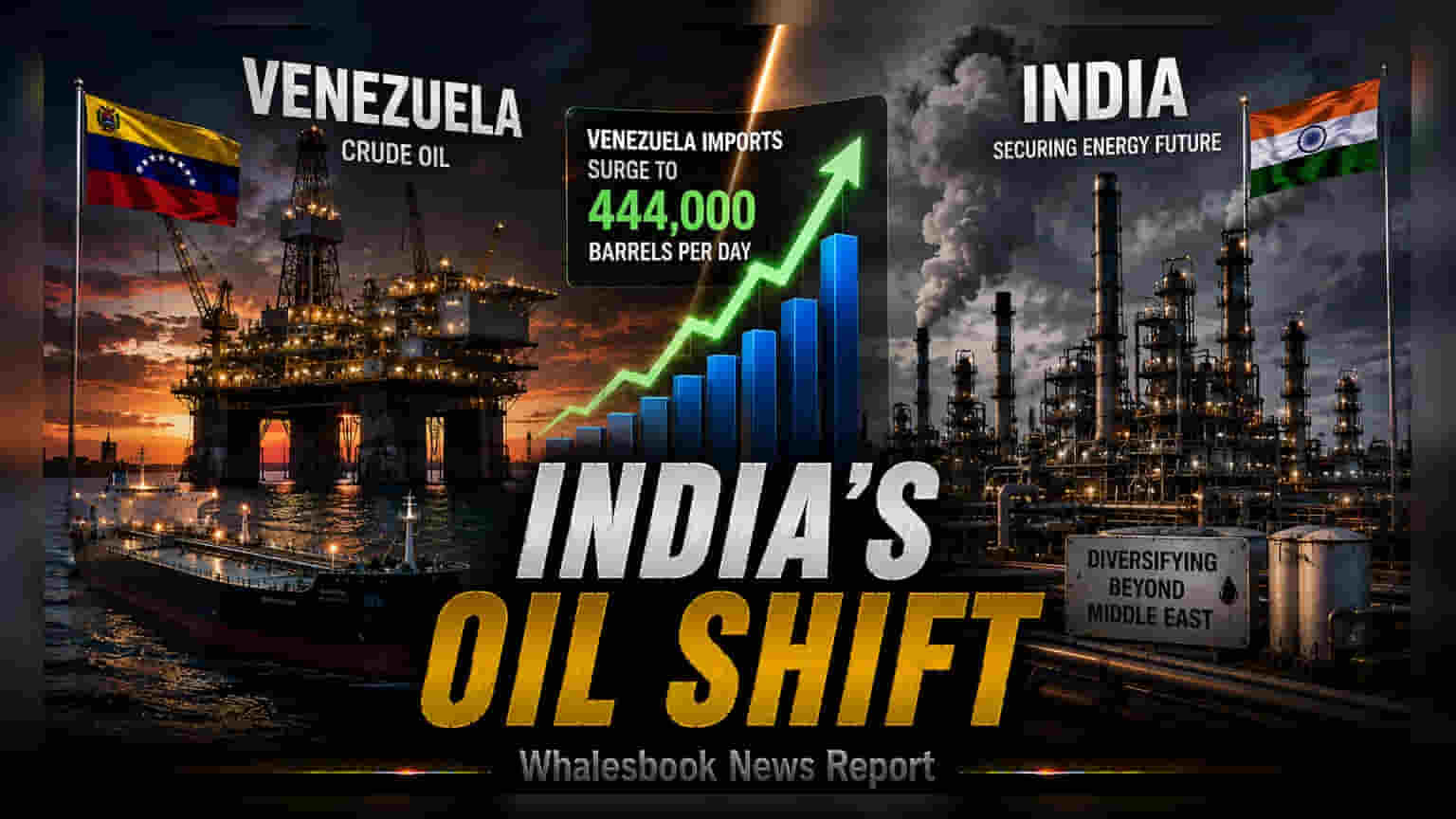 वेनेझुएलाच्या तेलामुळे भारताला मोठा दिलासा! ONGC च्या हाती लागणार ₹500 कोटींचे डिव्हिडंड