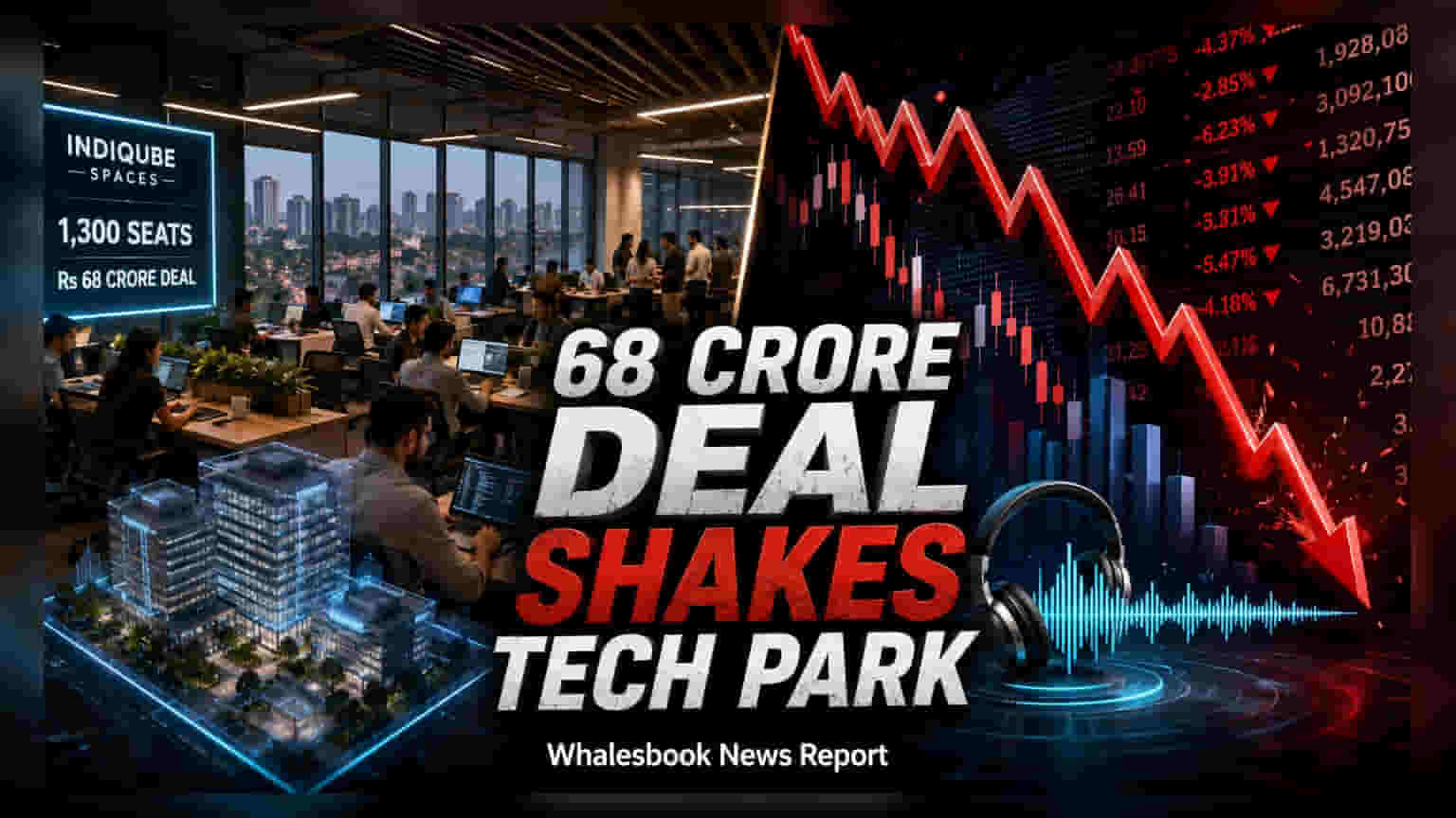 IndiQube Share Price: બેંગલુરુમાં 1,300 સીટનો સોદો, ₹68 કરોડ આવ્યા