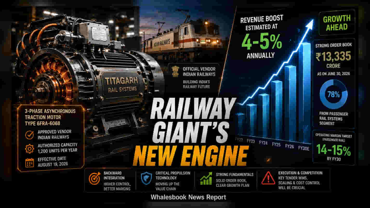 Titagarh Rail Wins Railway Vendor Nod; Jefferies Sees Revenue Boost