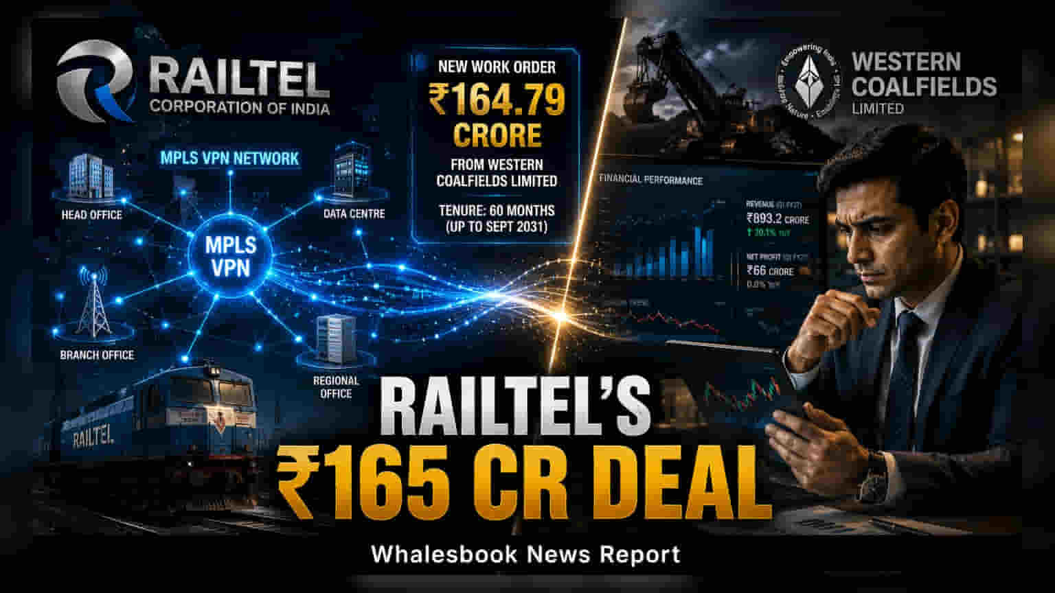 RailTel Corporation: ₹165 ਕਰੋੜ ਦਾ ਨਵਾਂ ਆਰਡਰ, ਪਰ ਨਿਵੇਸ਼ਕ ਚਿੰਤਤ