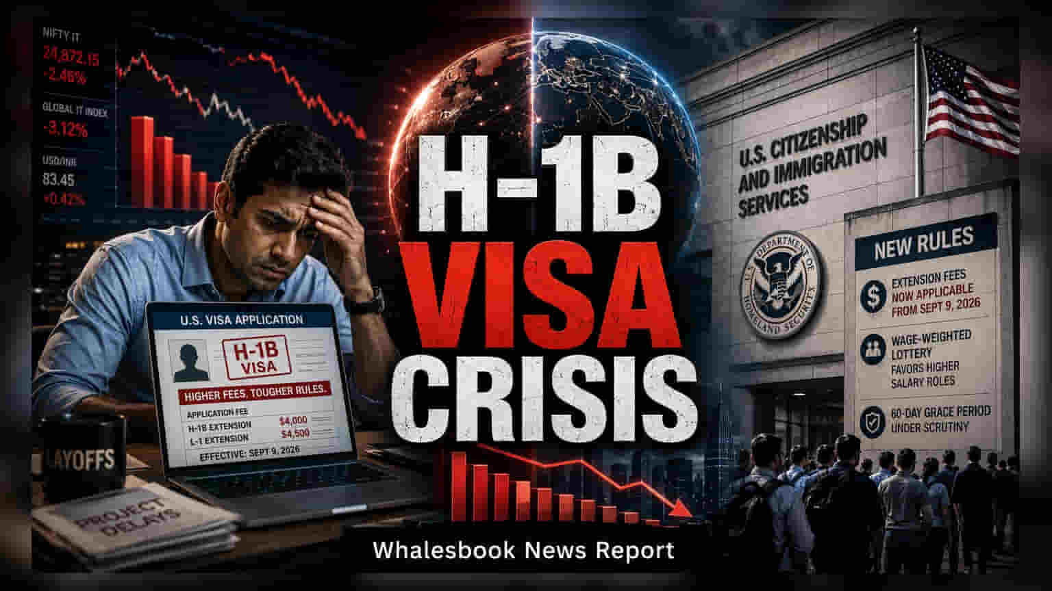 US H-1B Visa Fee Hikes And Lottery Changes: Impact On Indian IT