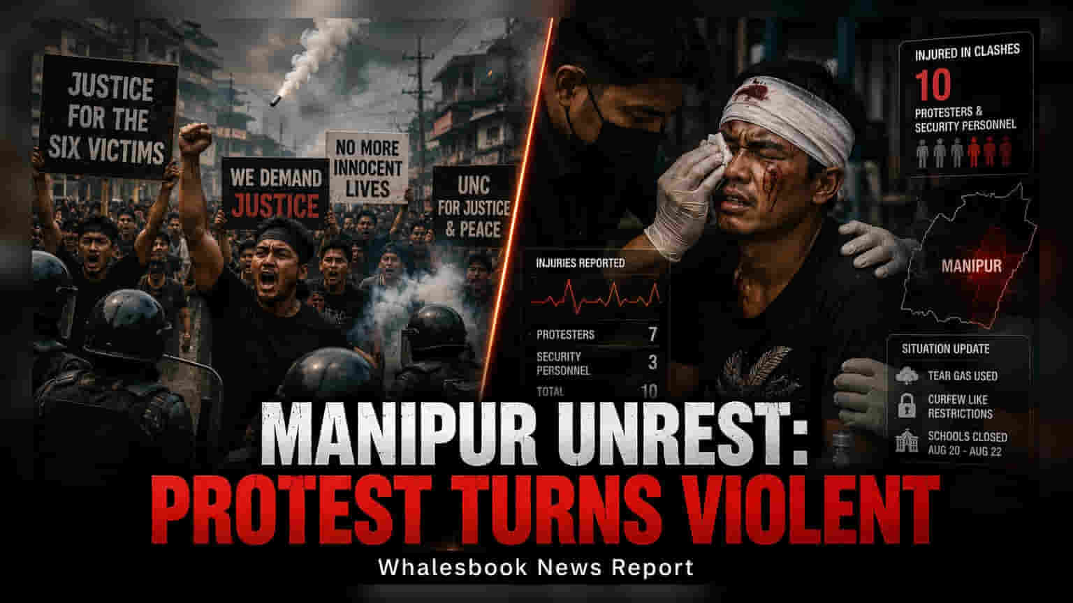 Manipur Unrest: શાળાઓ બંધ, આર્થિક ગતિવિધિઓ ઠપ્પ, શું છે તેની અસર?