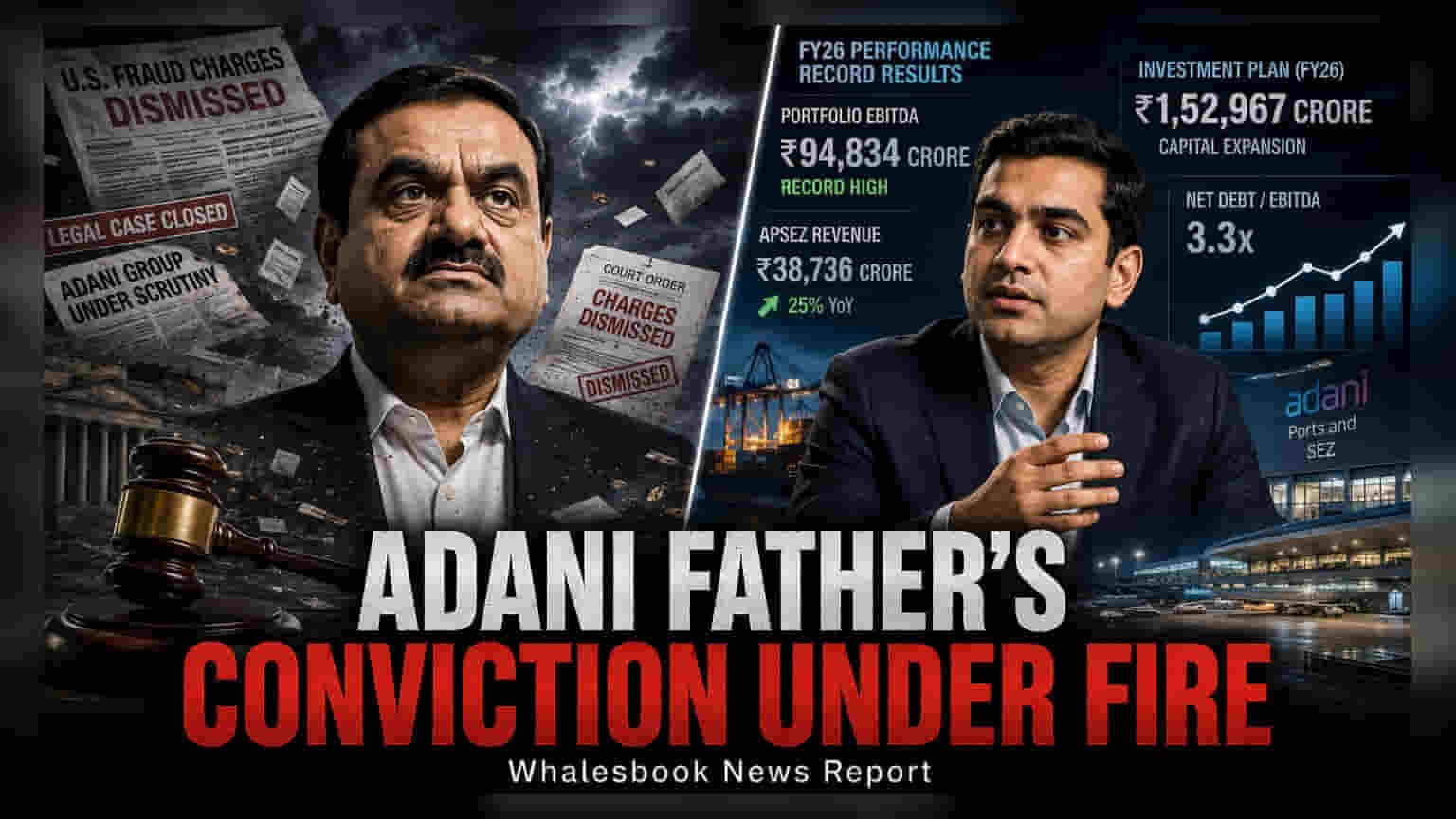 Adani Group: சட்ட சிக்கல்கள் முடிந்தது! இனி வளர்ச்சிப் பாதையில் கவனம் - FY26-ல் சாதனை EBITDA