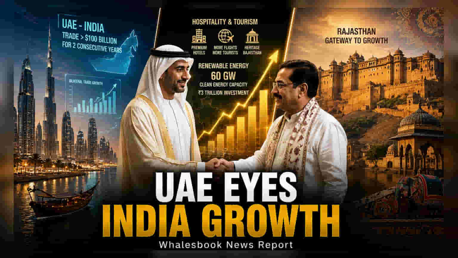 ராஜஸ்தான் - UAE: எரிசக்தி மற்றும் சுற்றுலா துறைகளில் முதலீடு செய்ய அழைப்பு!