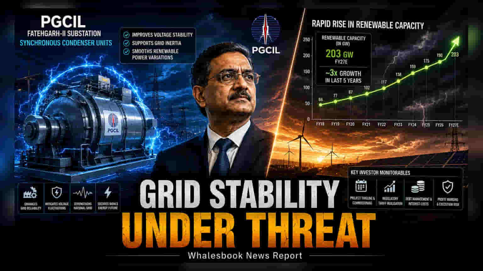 Power Grid Wins Stability Project, Increases Borrowing Limit