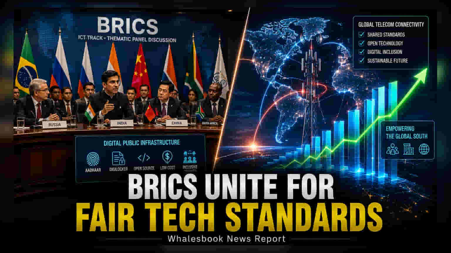 BRICS દેશો માટે ભારતનો પ્રસ્તાવ: ટેલિકોમ અને ICTમાં સમાન ધોરણો લાગુ કરો, પોતાની ડિજિટલ ઈન્ફ્રાસ્ટ્રક્ચર ટેકનોલોજી શેર કરવાની ઓફર