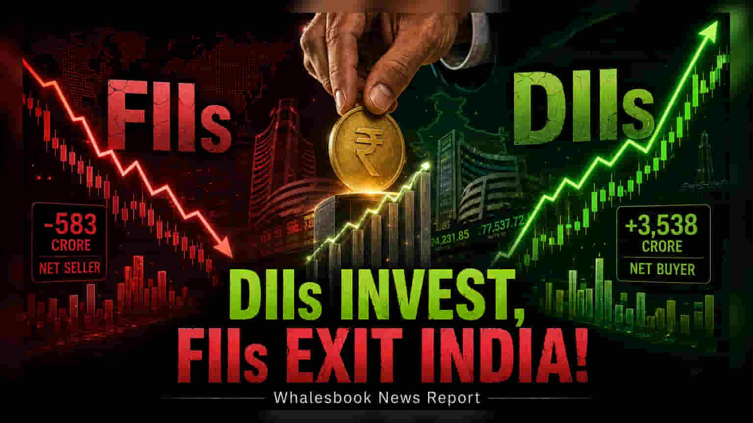 Indian Markets Rebound as DIIs Invest ₹3,538 Crore
