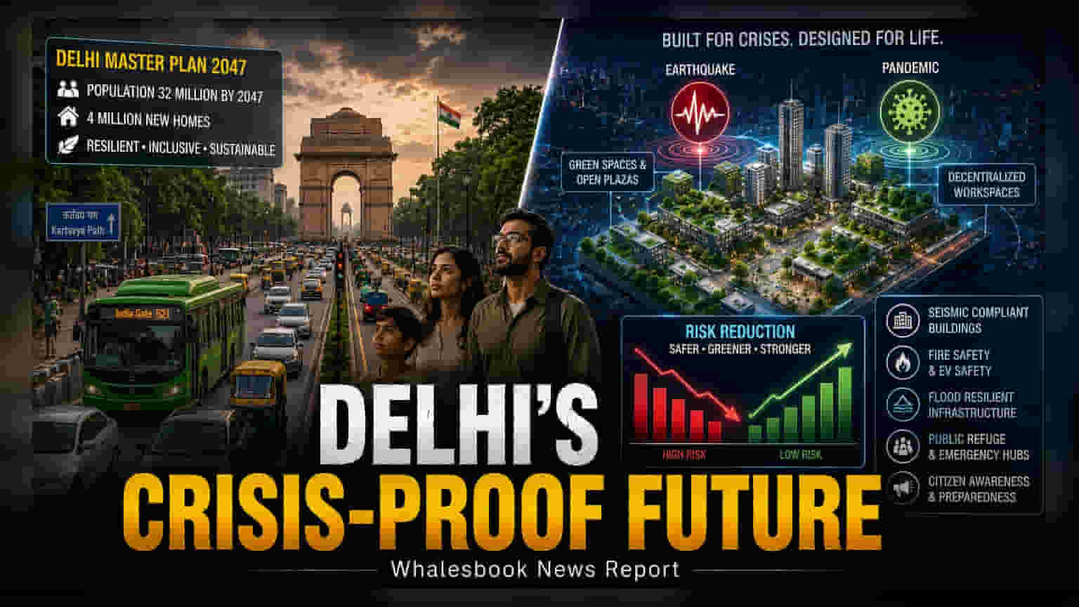 Delhi Master Plan 2047 Notified: New Urban Resilience Rules