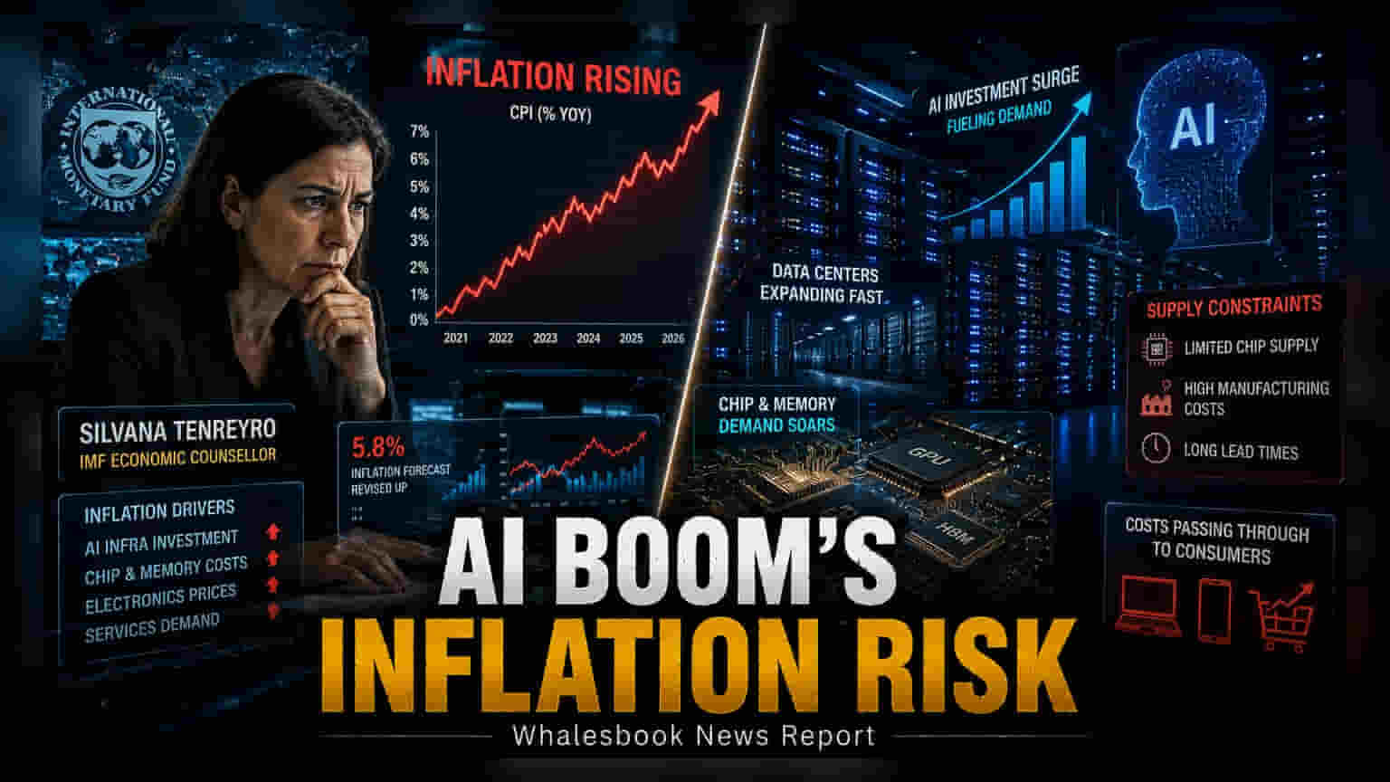 IMF અર્થશાસ્ત્રીની ચેતવણી: AI તેજી ફુગાવાને વેગ આપી શકે છે, ઘટાડશે નહીં!