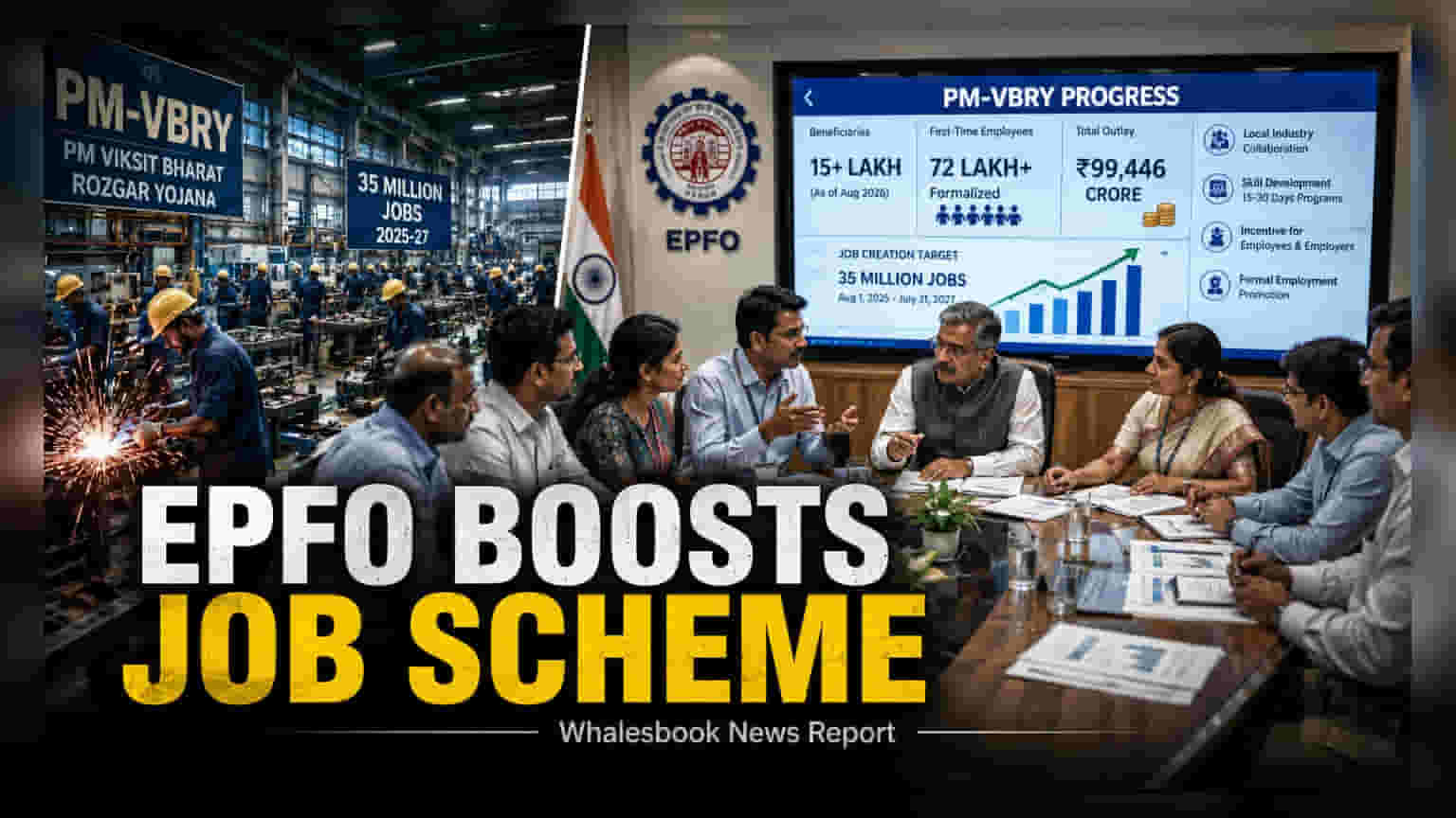 EPFO Pushes Local Rollout For PM-VBRY Job Scheme