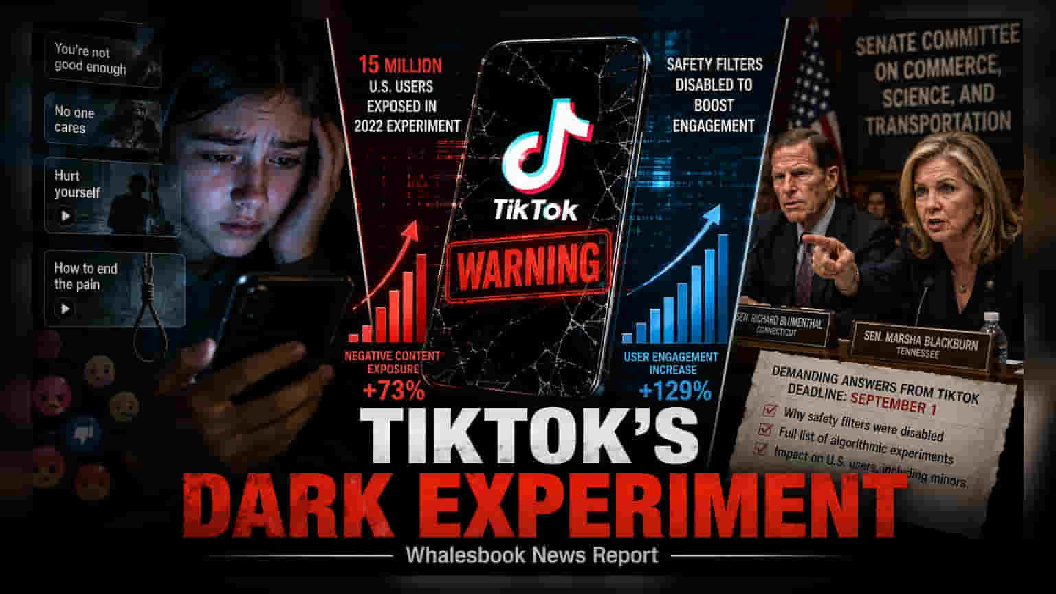 US Senators Probe TikTok Over 2022 Safety Experiment