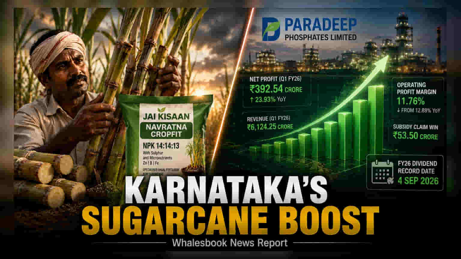 Paradeep Phosphates: கர்நாடகாவில் கரும்புக்கு சிறப்பு உரம் அறிமுகம்!