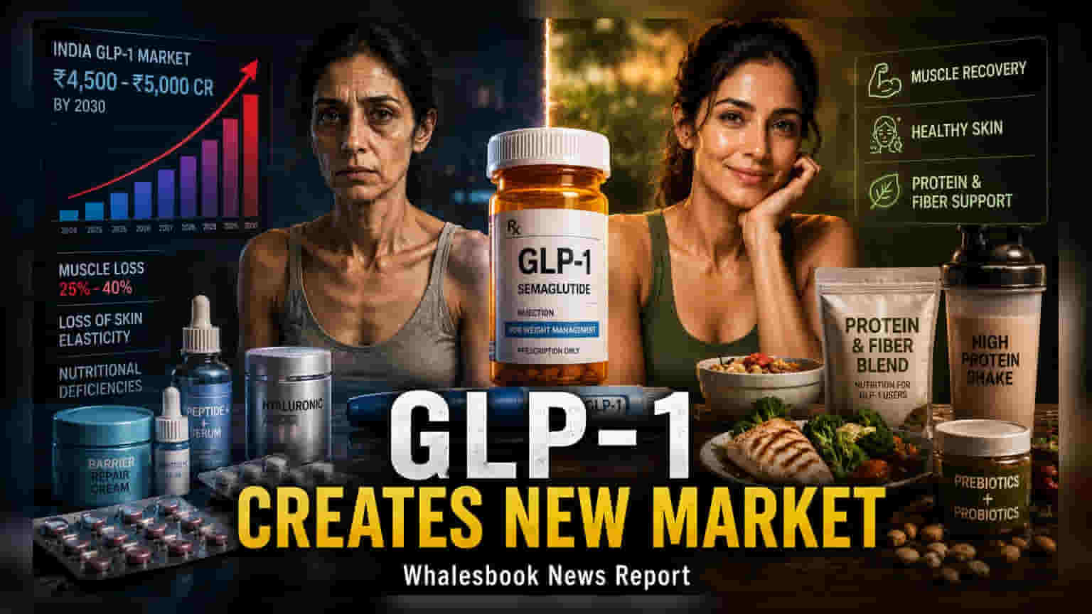 GLP-1 Drug Boom Sparks New Nutrition And Beauty Market In India