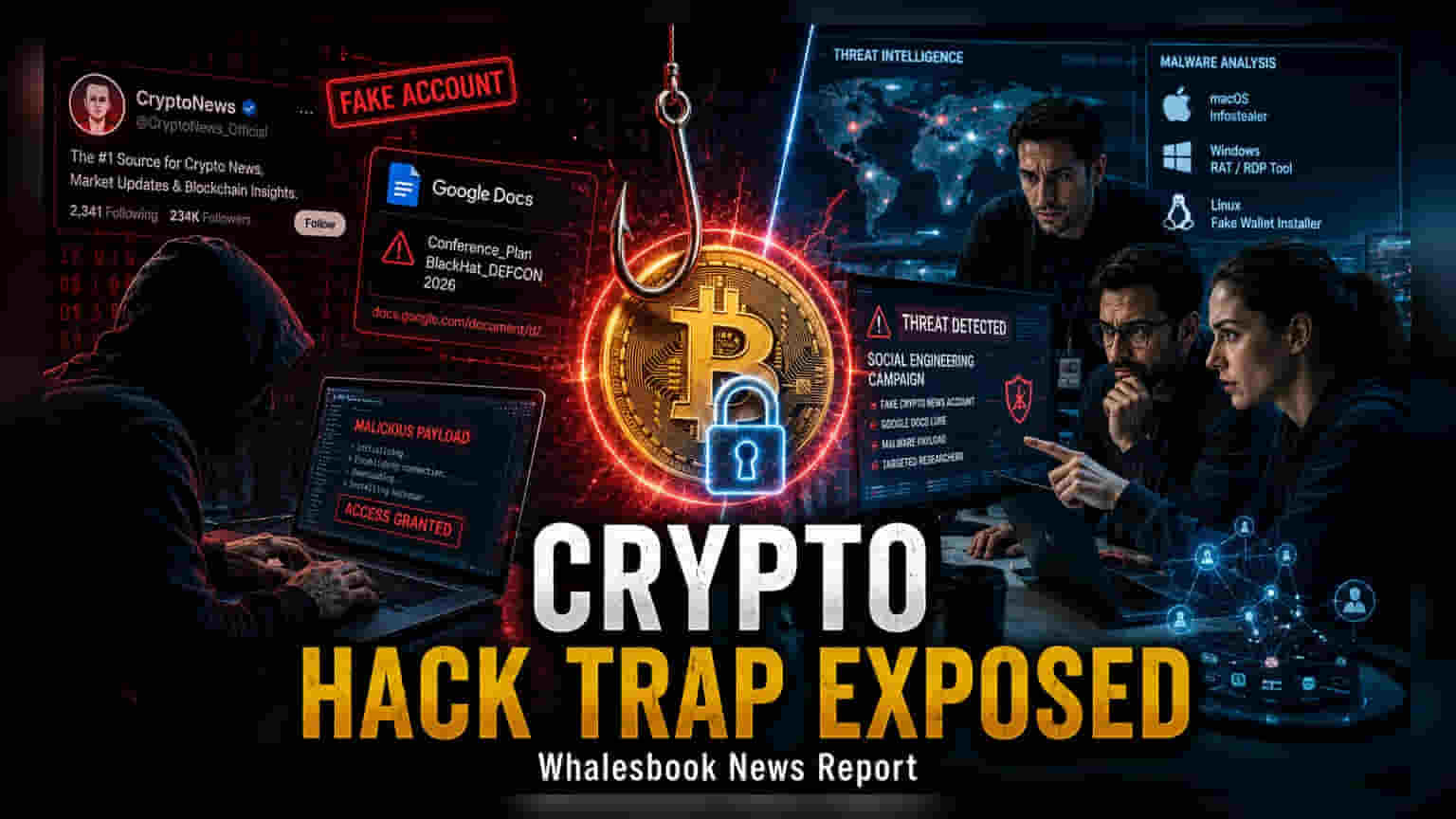 Hackers Use Fake Crypto Conference to Target Security Researchers
