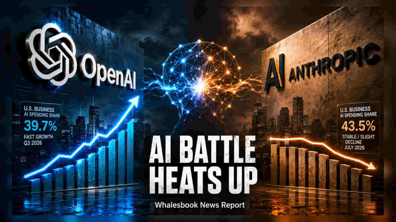 OpenAI ਅਤੇ Anthropic ਵਿਚਾਲੇ ਮੁਕਾਬਲਾ ਤੇਜ਼: ਬਾਜ਼ਾਰ ਹਿੱਸੇਦਾਰੀ ਅਤੇ ਵਿੱਤੀ ਰਾਹਾਂ 'ਚ ਆਇਆ ਵੱਡਾ ਫ਼ਰਕ