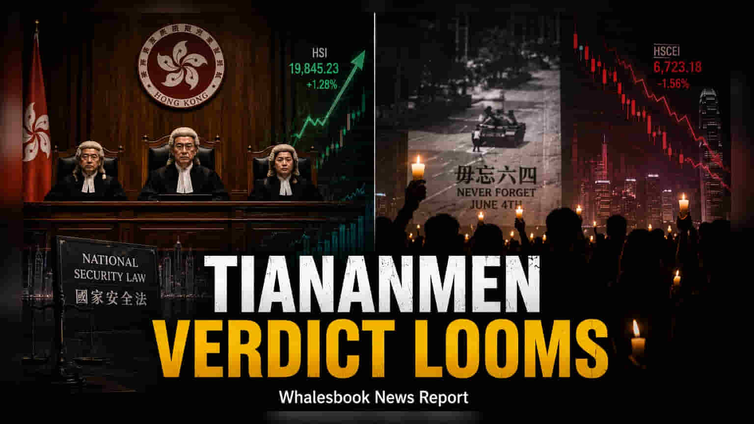 Hong Kong Court to Deliver Verdict in Tiananmen Case Friday