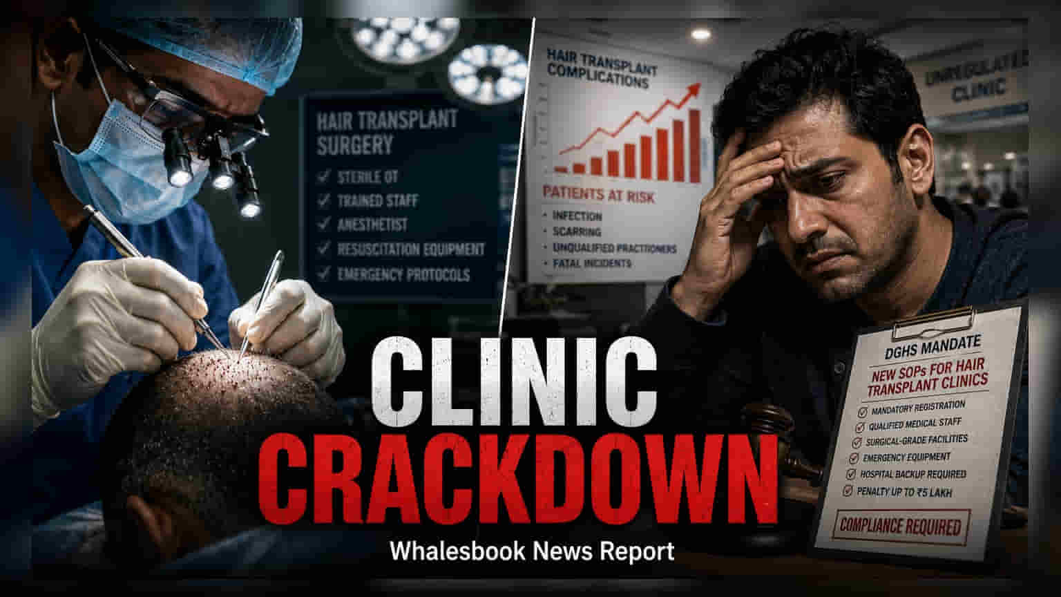 India Tightens Hair Transplant Rules to Curb Safety Risks