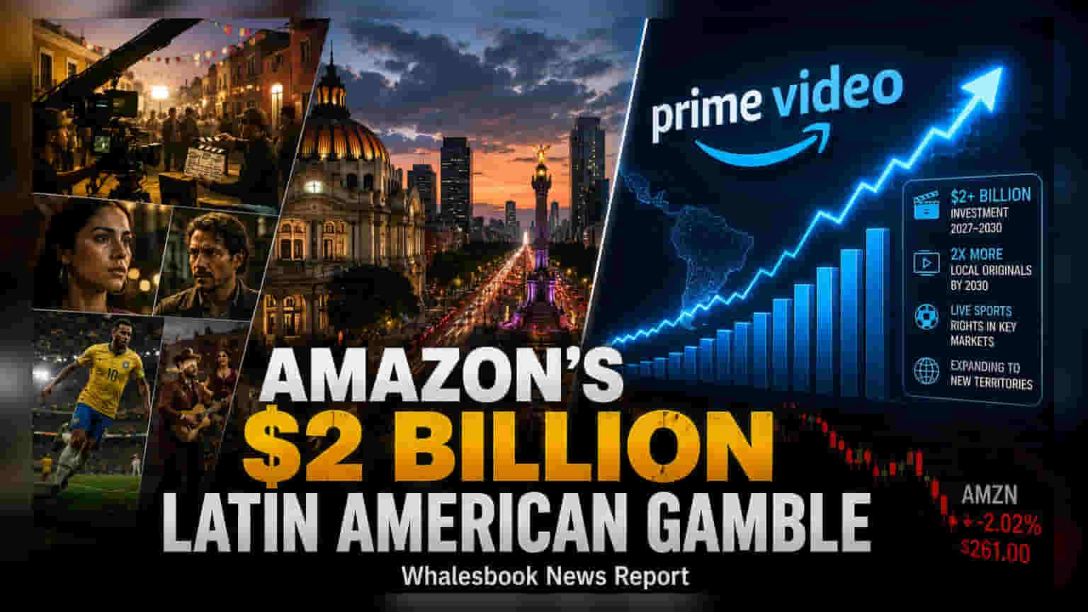 Amazon Commits $2 Billion to Latin America Streaming Expansion