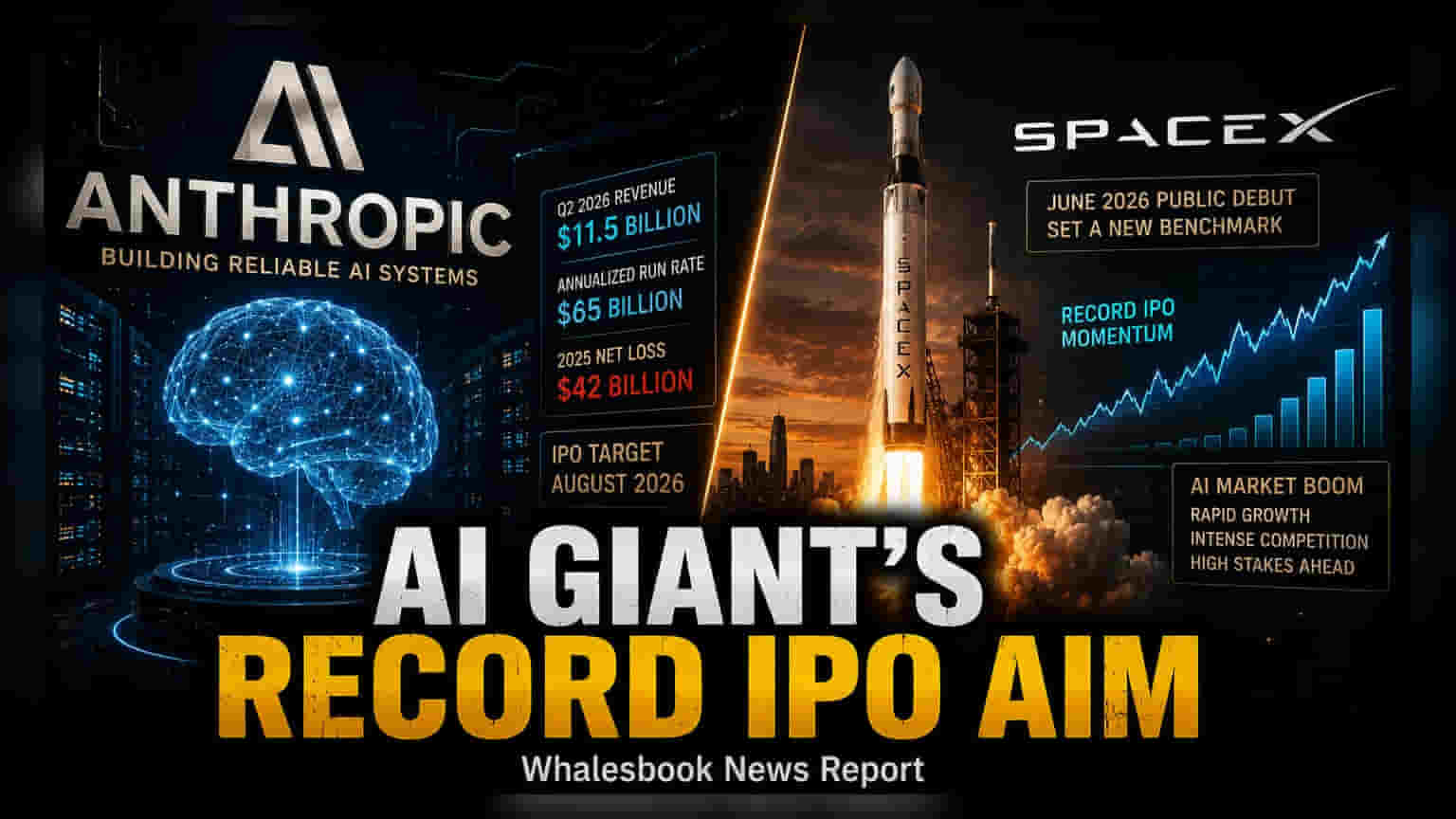 Anthropic Plans IPO to Rival SpaceX’s Record 2026 Debut