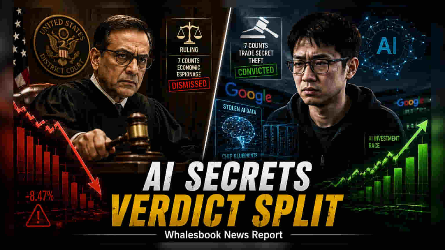 Judge Overturns Espionage Charges Against Ex-Google Engineer