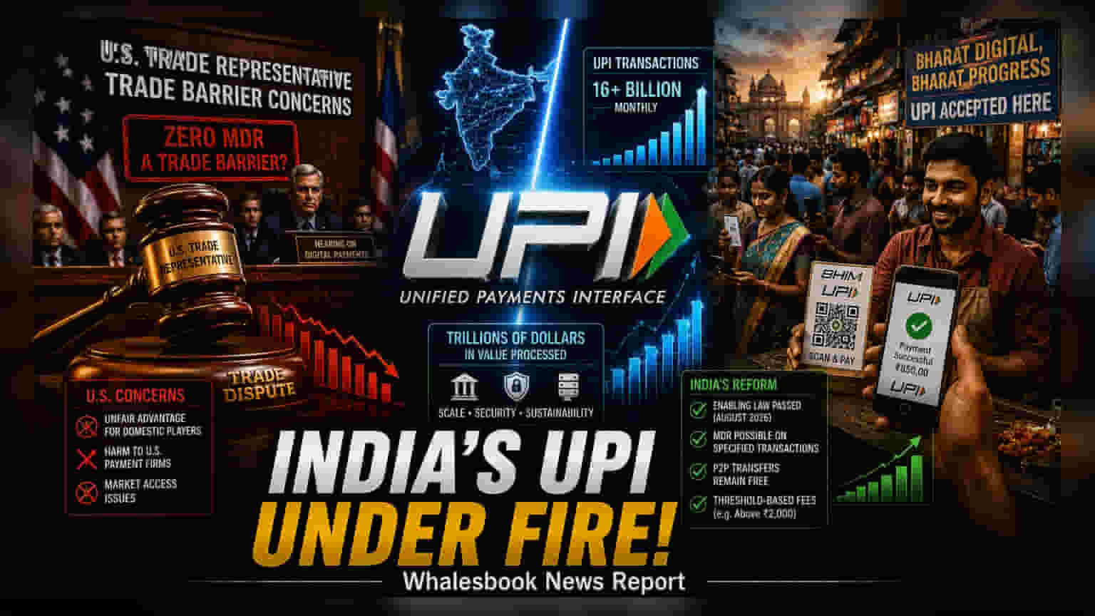 India Passes 2026 Law Enabling Future UPI Merchant Fees