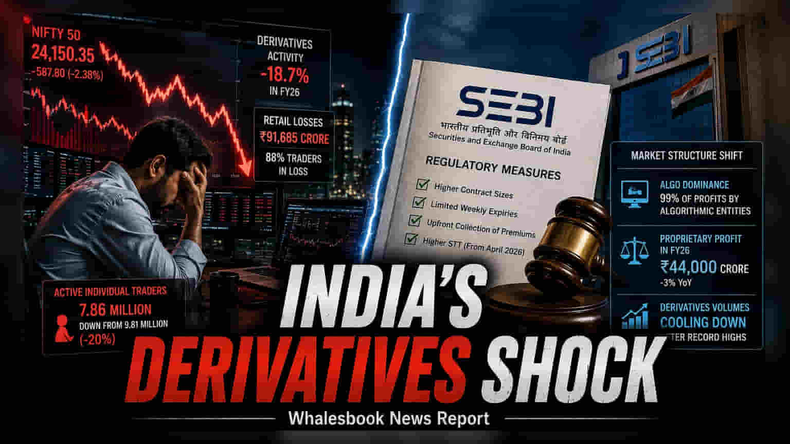 SEBI Curbs Cool India’s Derivatives Market, Prop Firm Profits Dip 3% In FY26