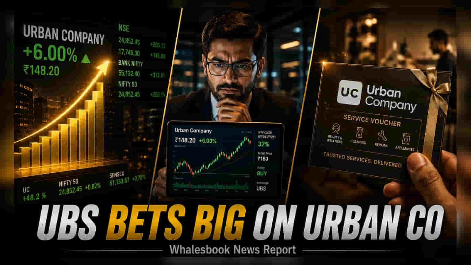 UBS ਨੇ Urban Company ਨੂੰ 'Buy' ਰੇਟਿੰਗ ਦਿੱਤੀ, ਸ਼ੇਅਰ **6%** ਵਧਿਆ