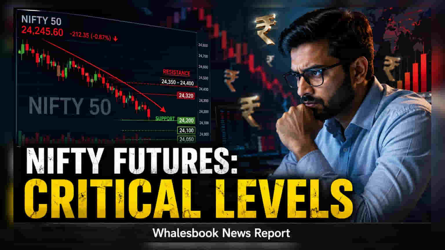 Nifty 50 Futures: ਸਥਿਰਤਾ ਦੀ ਕੋਸ਼ਿਸ਼, 24,200 'ਤੇ ਸਪੋਰਟ, 24,320 'ਤੇ ਰਜ਼ਿਸਟੈਂਸ