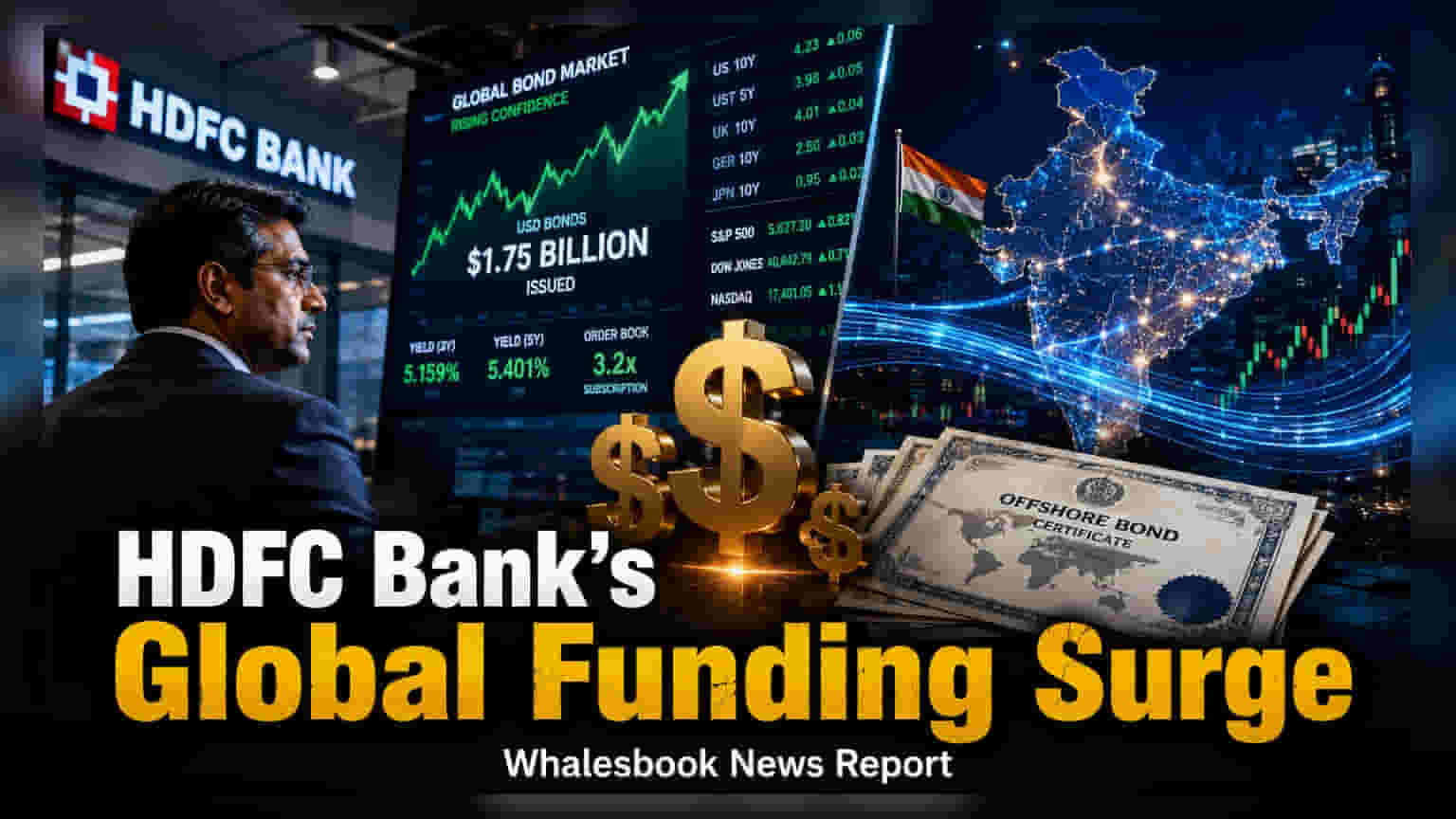 HDFC Bank ਨੇ ਵਿਦੇਸ਼ਾਂ ਤੋਂ ਜੁਟਾਏ $1.75 ਬਿਲੀਅਨ, ਘੱਟ ਹੋਣਗੇ ਫੰਡਿੰਗ ਖਰਚੇ